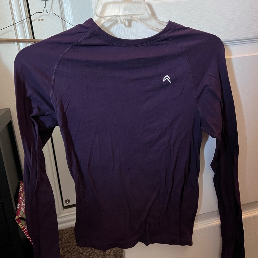 Oner Active - GO TO SEAMLESS FITTED LONG SLEEVE TOP Blackberry Purple